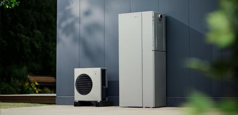 自然冷媒ハイブリッド給湯機